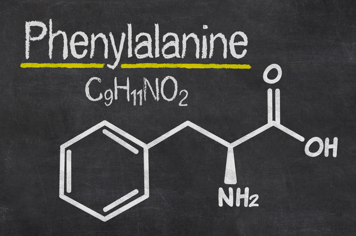 Hemijska formula fenilalanina
