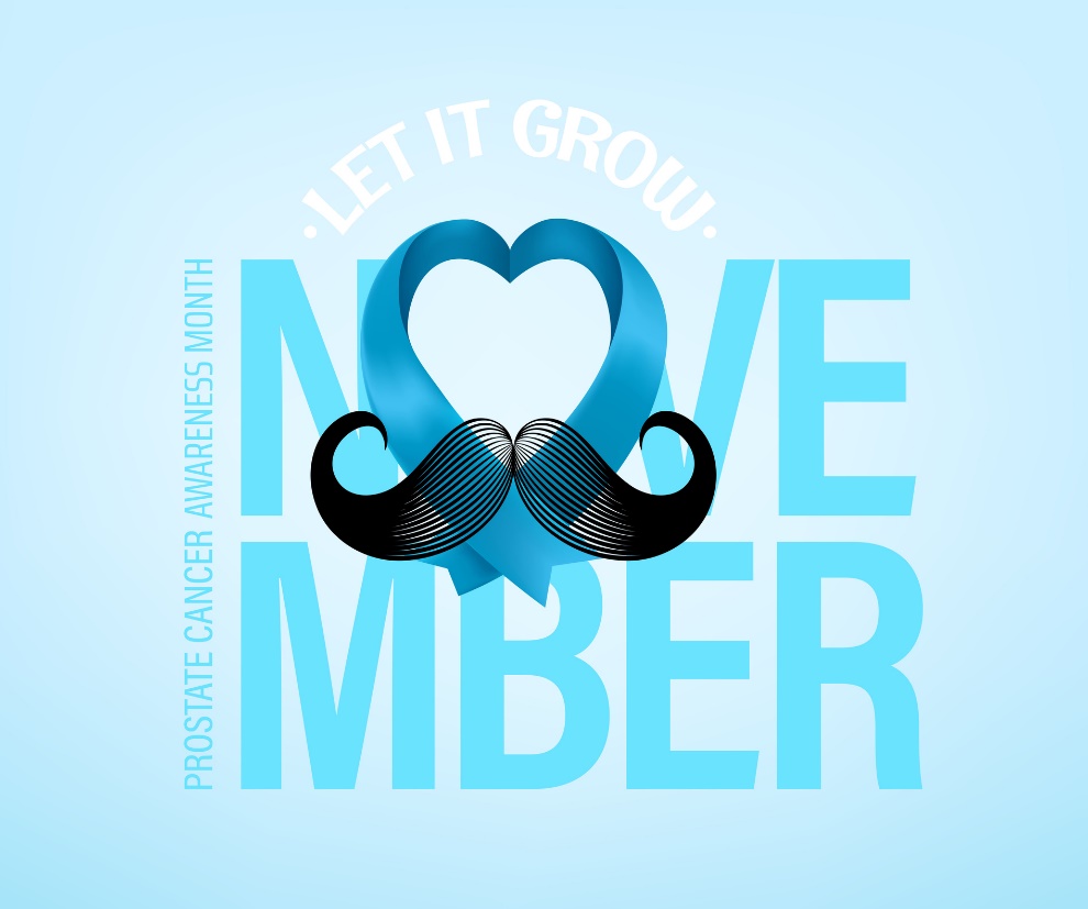 Movember – mesiac osvety mužského zdravia a rizika karcinómu prostaty