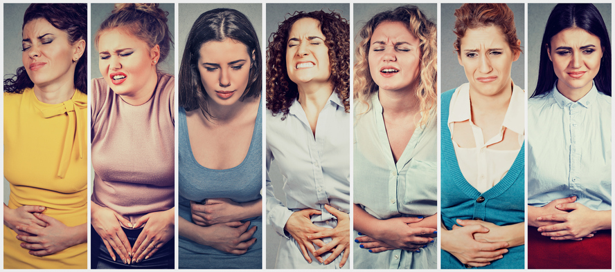 Žene imaju jake bolove u stomaku